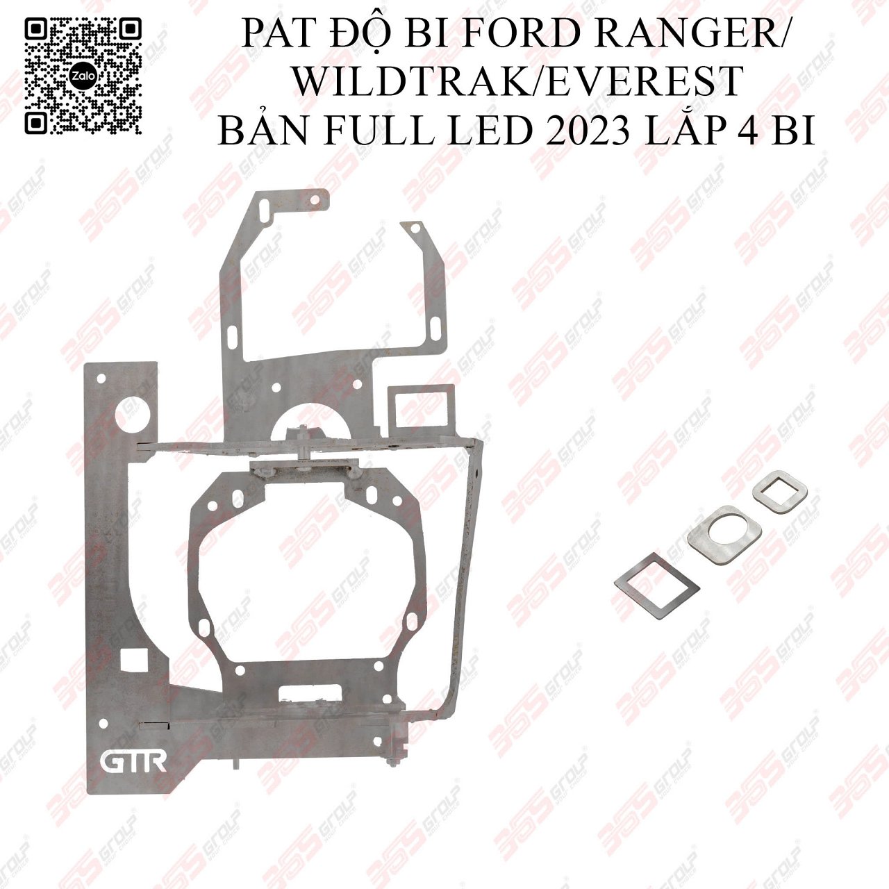PATH ĐỘ BI FORD RANGER WILDTRAK/EVEREST BẢN FULL LED 2023 LẮP 4 BI - Hình 1