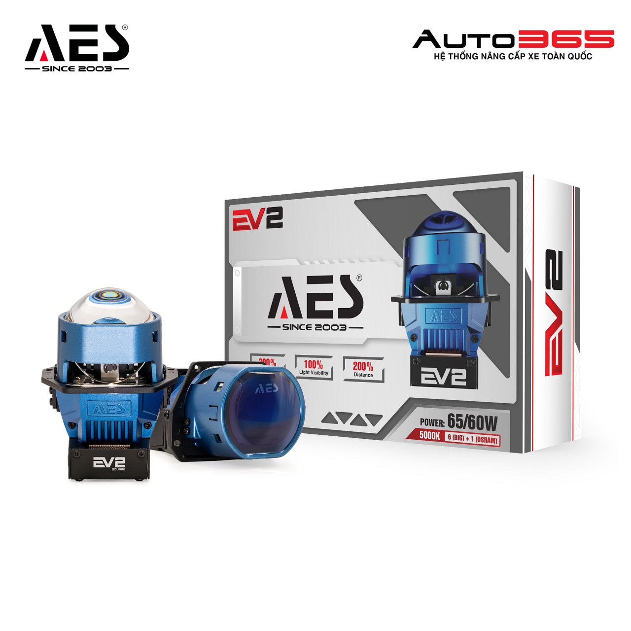 BI LED AES EV2 SQUARE - Hình 5