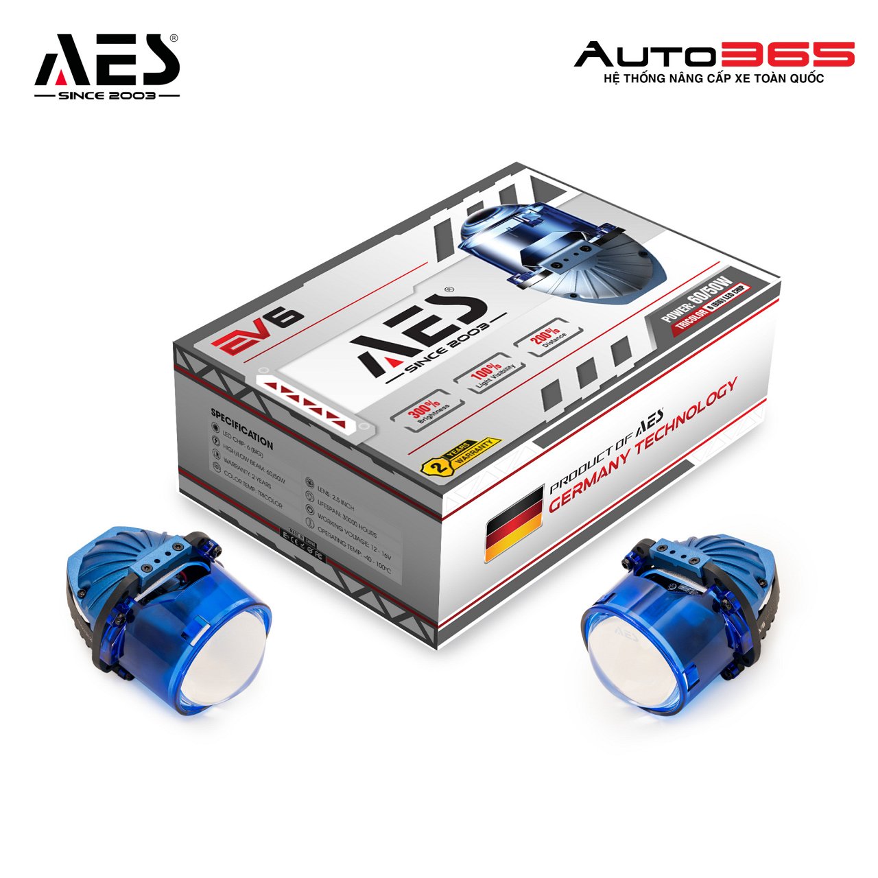 BI LED AES EV6 - Hình 2