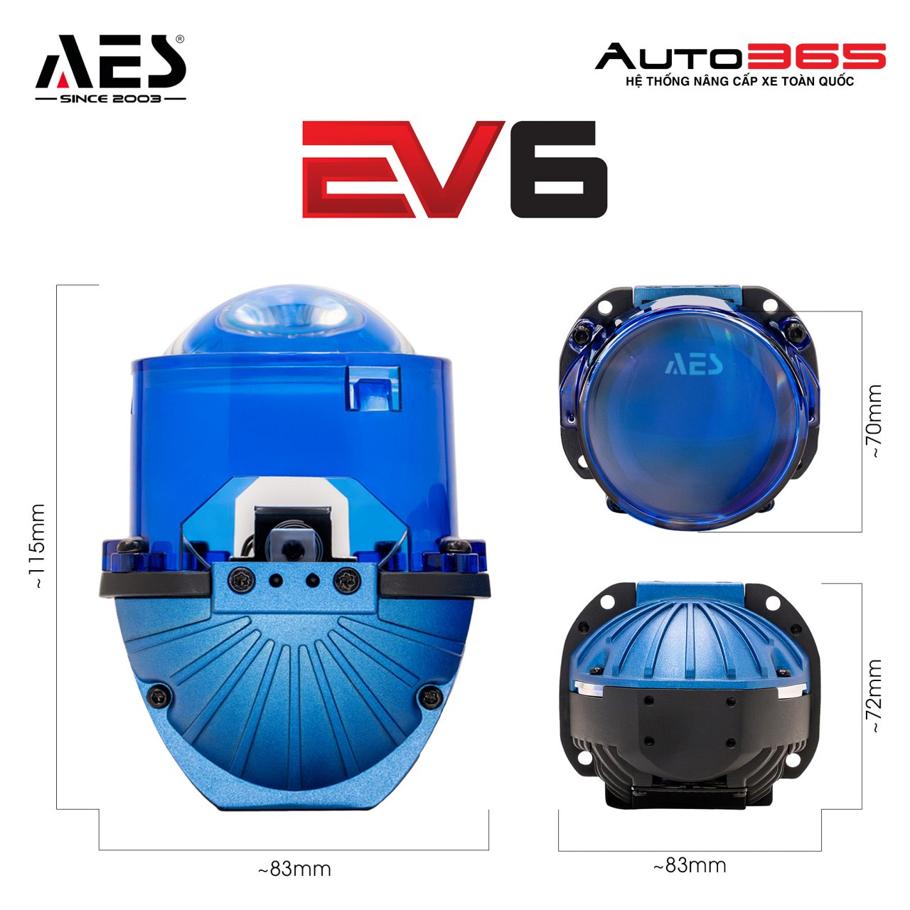 BI LED AES EV6 - Hình 7