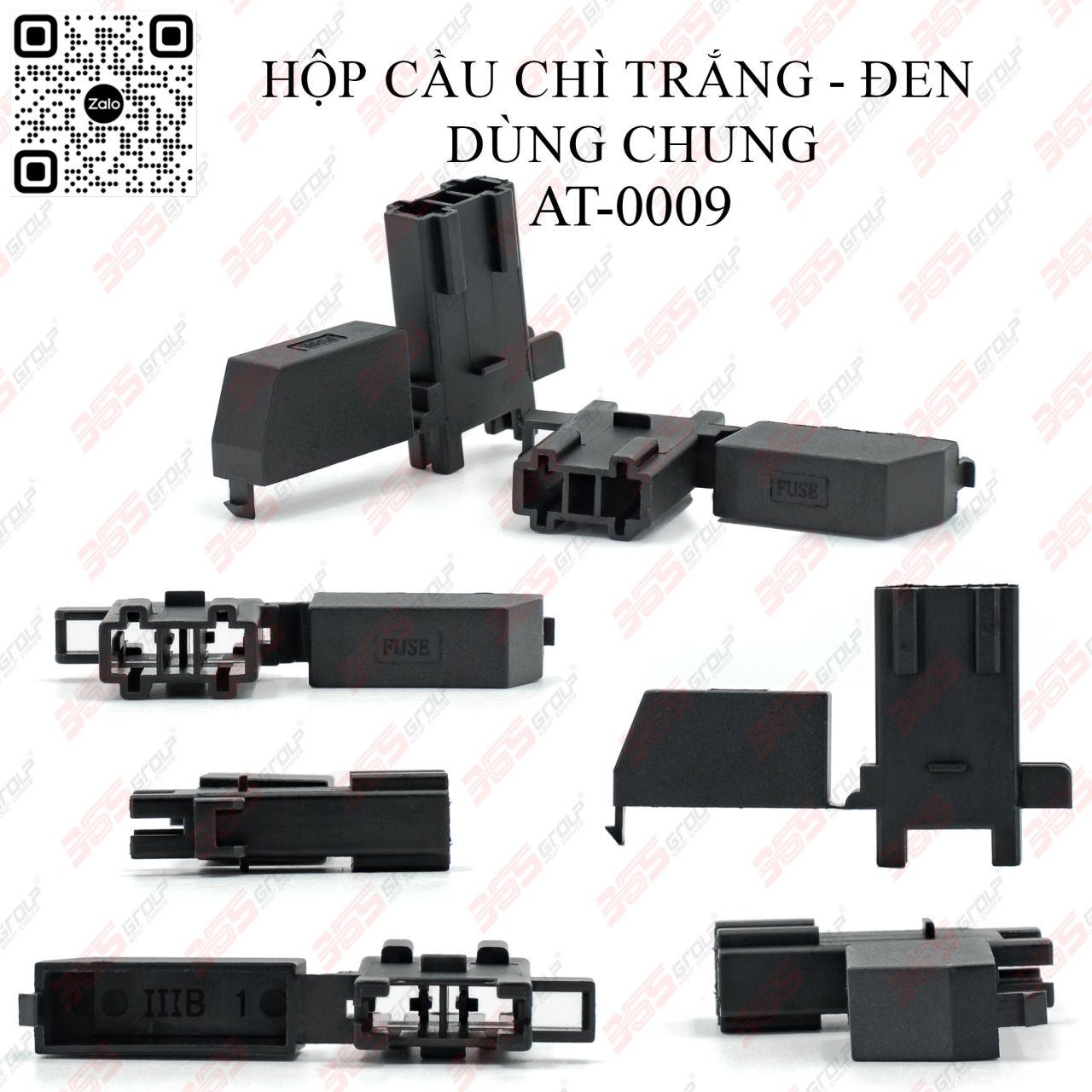 HỘP CẦU CHÌ TRẮNG/ĐEN DÙNG CHUNG AT-0009 - Hình 1