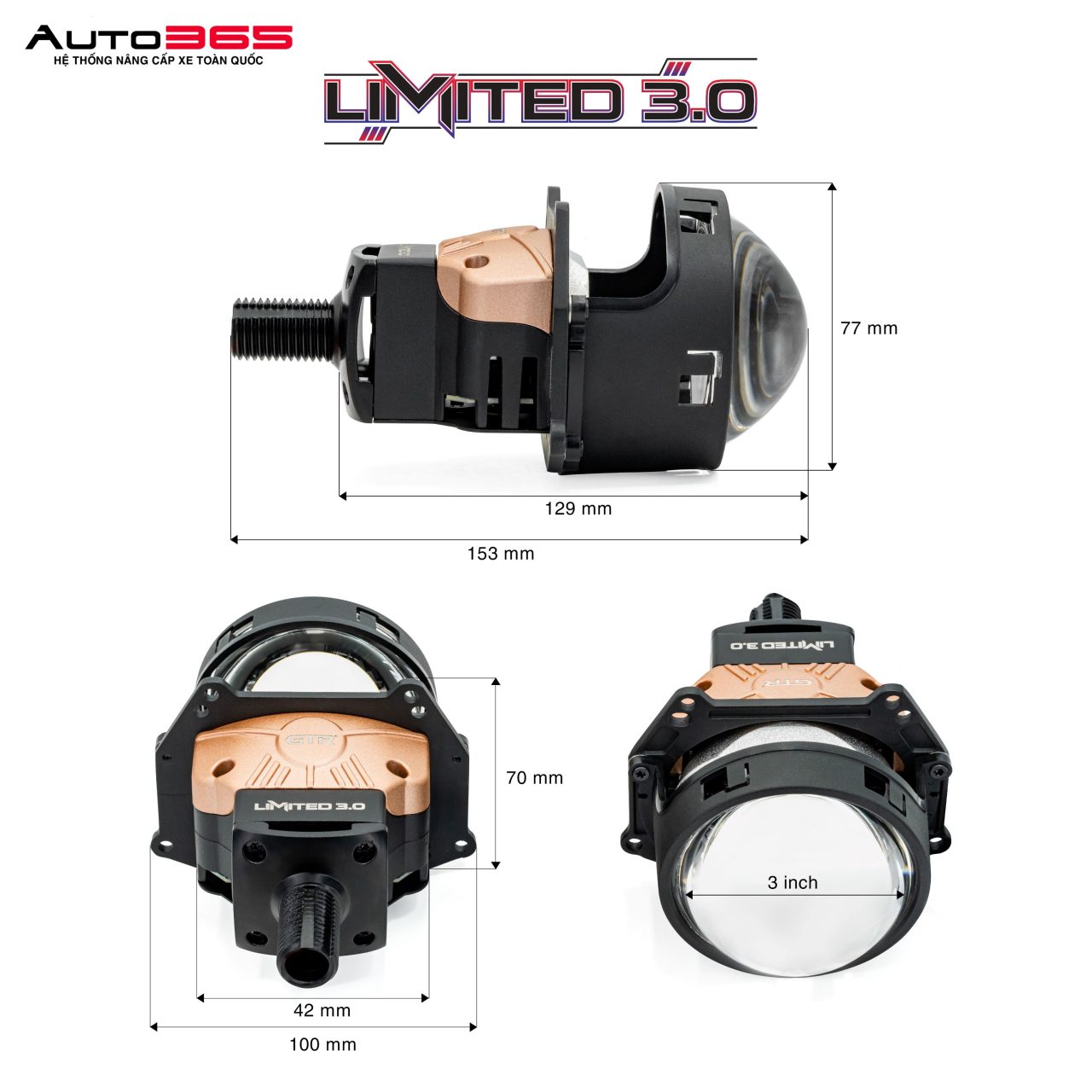BI LED GTR LIMITED 3.0 - Hình 4