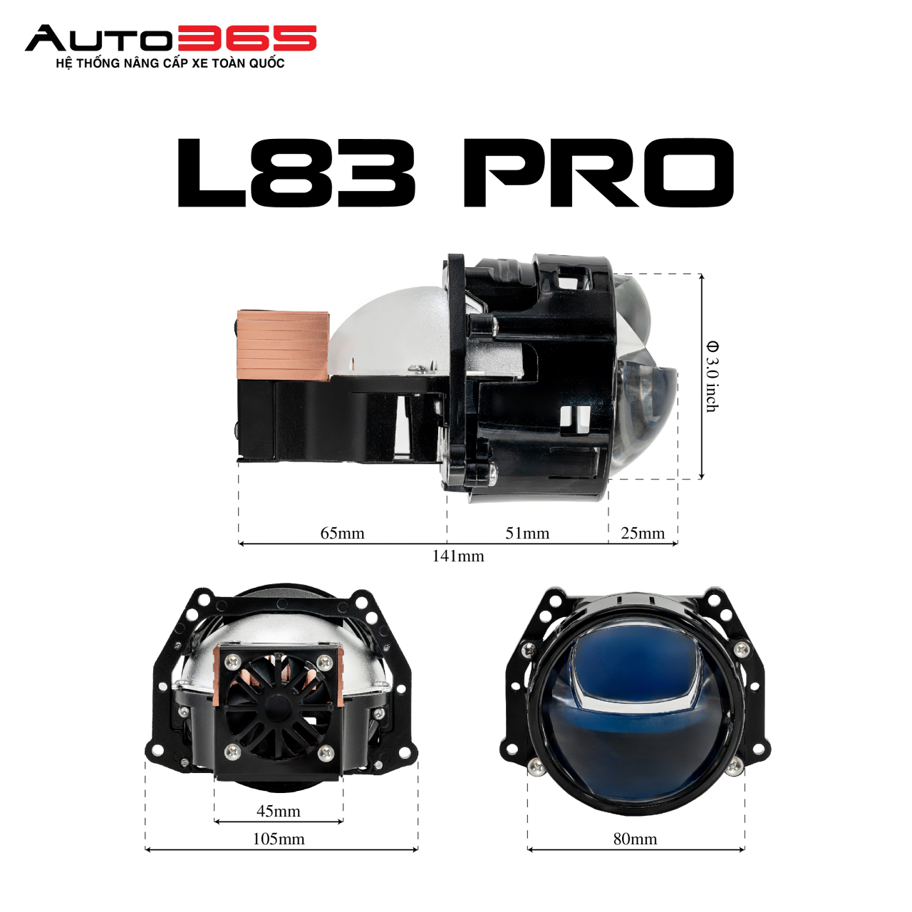 BI LED HENVVEI L83 PRO - Hình 5