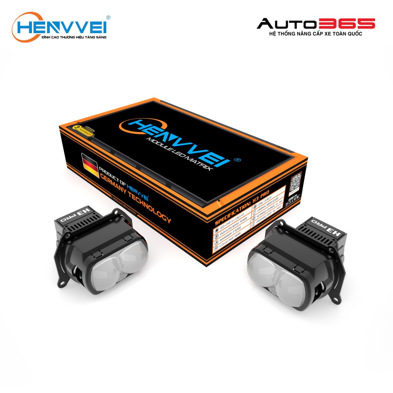MODULE BI LED HENVVEI H3 PRO - Hình 1