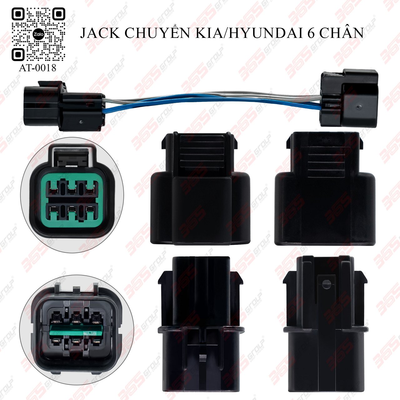 JACK CHUYỂN KIA/HYUNDAI 6 CHÂN - Hình 1