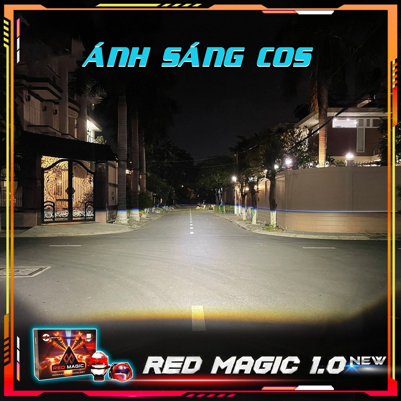 BI LED RED MAGIC 1.0 NEW - Hình 1