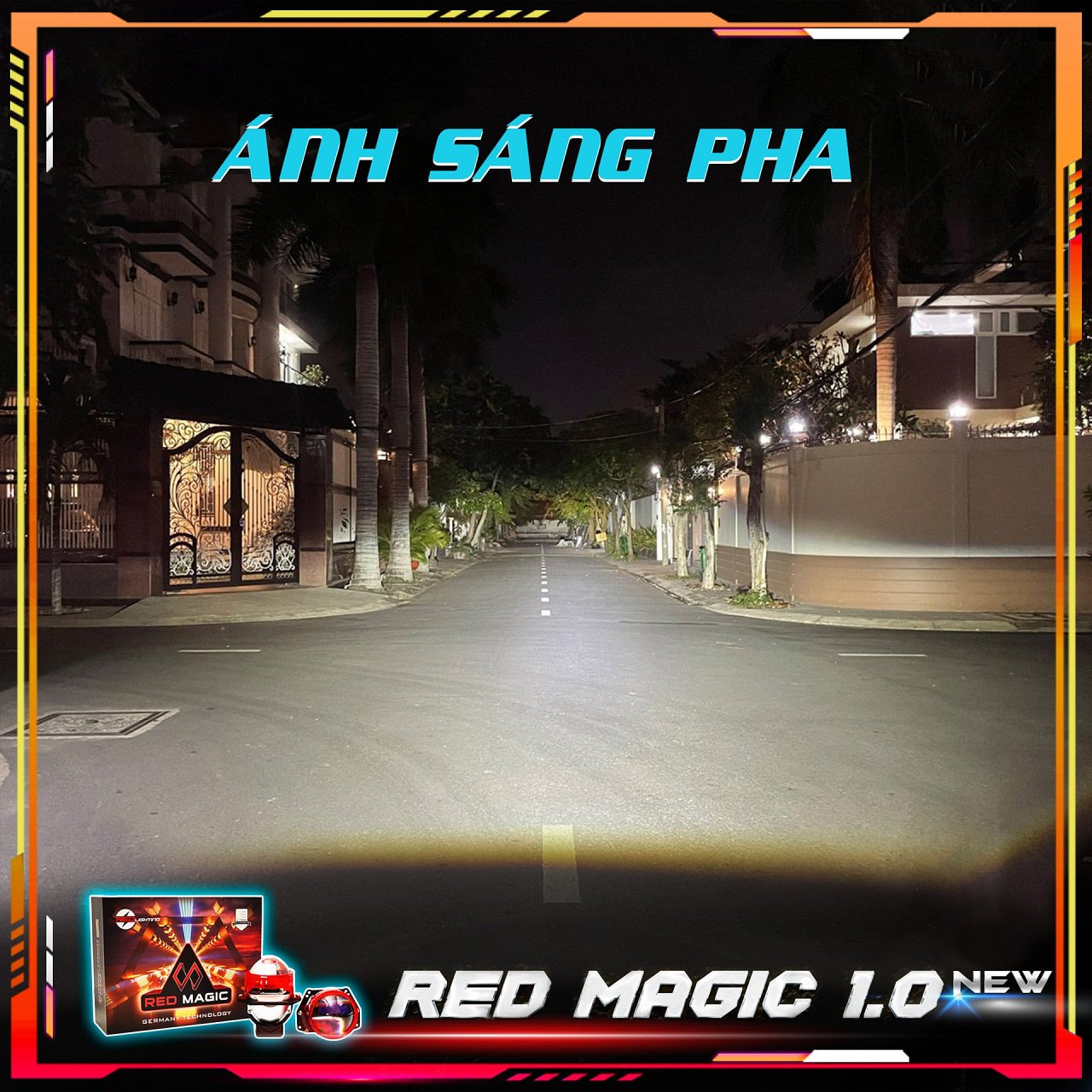 BI LED RED MAGIC 1.0 NEW - Hình 2