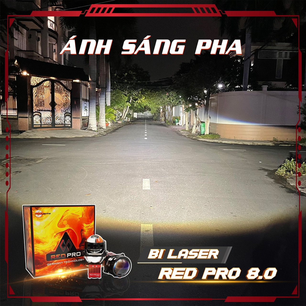 BI LASER RED PRO 8.0 - Hình 3
