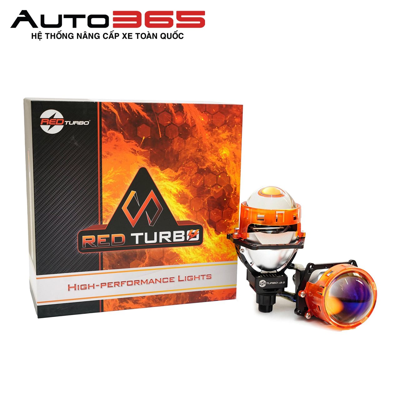 BI LED RED TURBO 3.0 - Hình 1
