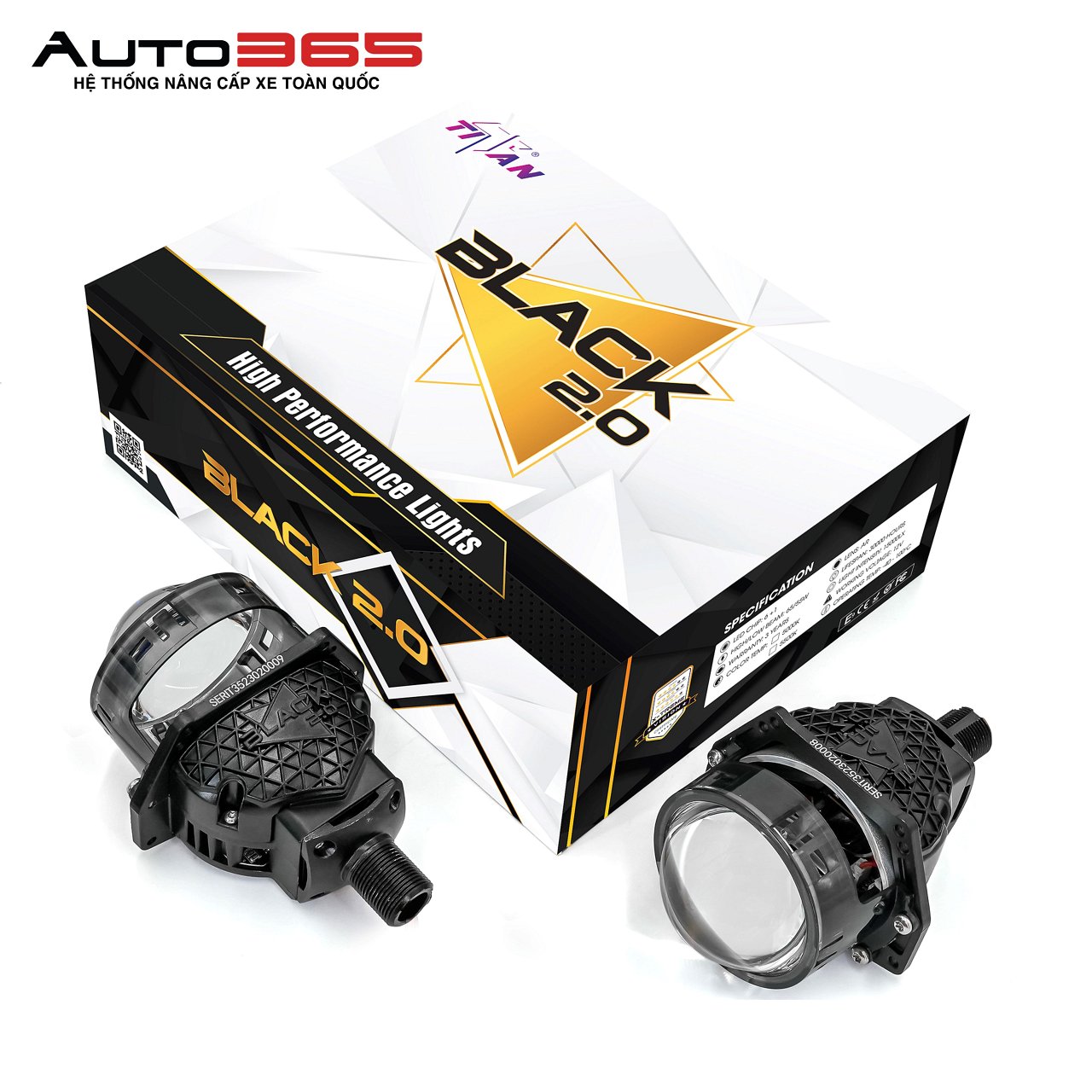 BI LED TITAN BLACK 2.0 - Hình 4