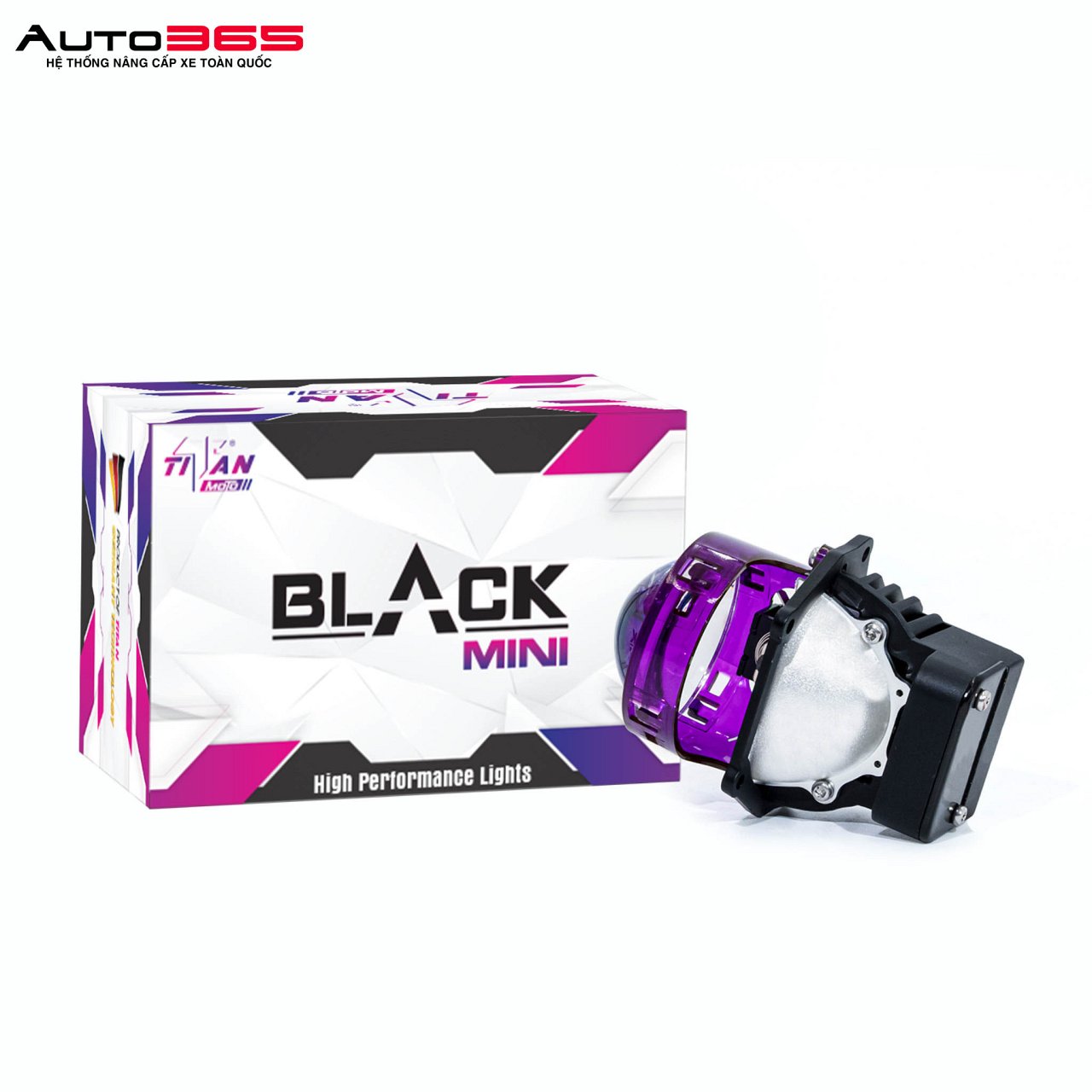 BI LED TITAN MOTO BLACK MINI 2.0 INCH (LẺ) - Hình 2