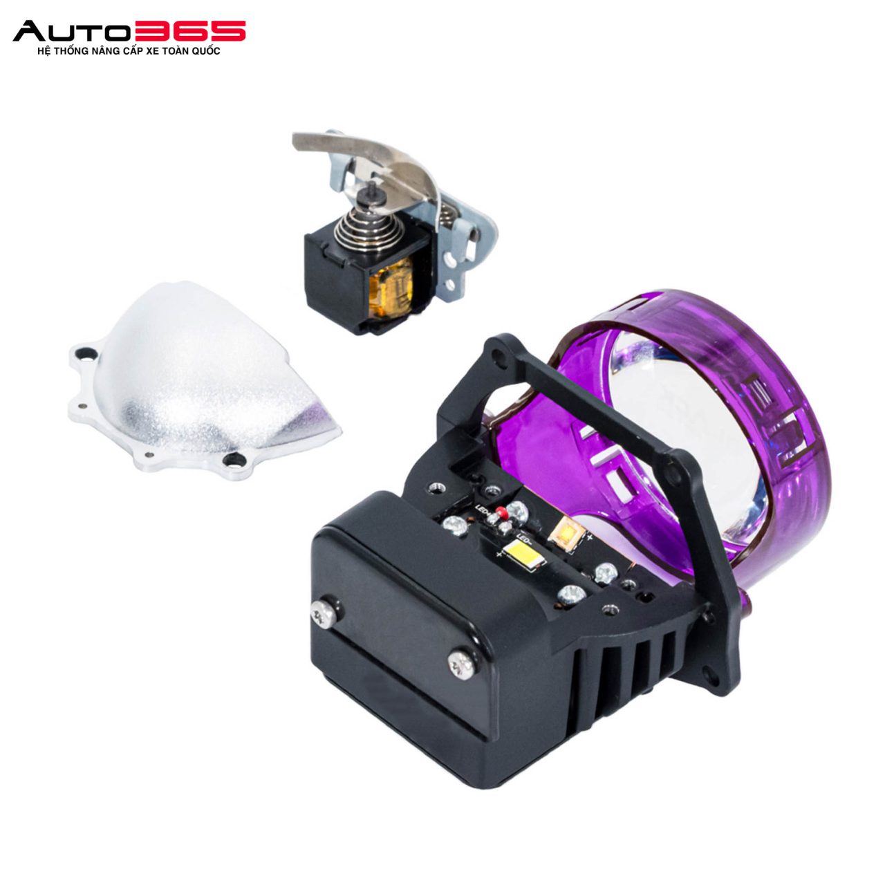 BI LED TITAN MOTO BLACK MINI 2.0 INCH - Hình 1