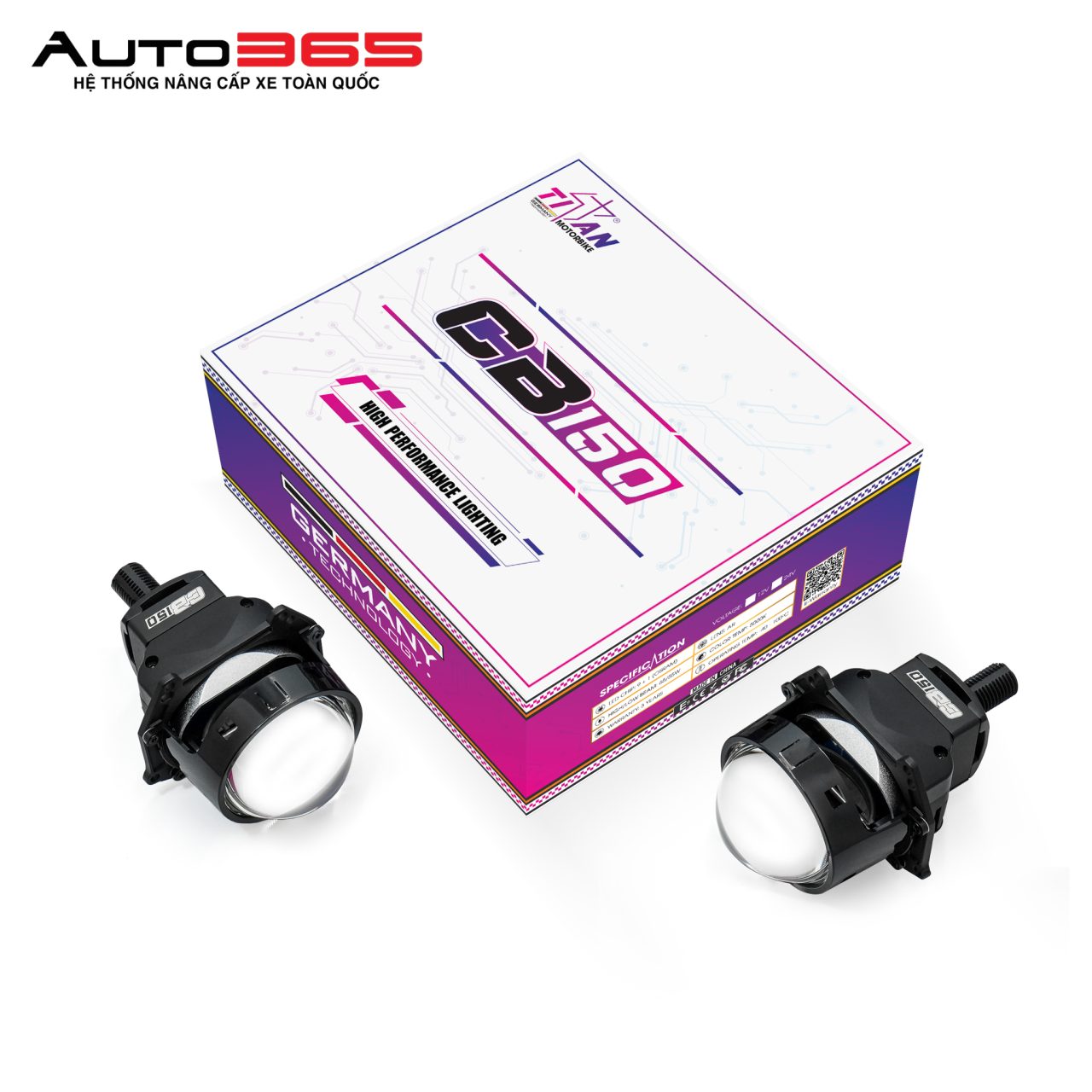 BI LED TITAN MOTO CB150  - Hình 3
