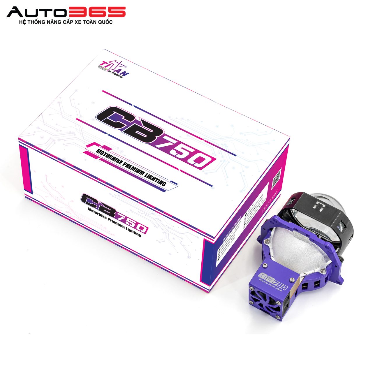 BI LED TITAN MOTO CB750 - Hình 2