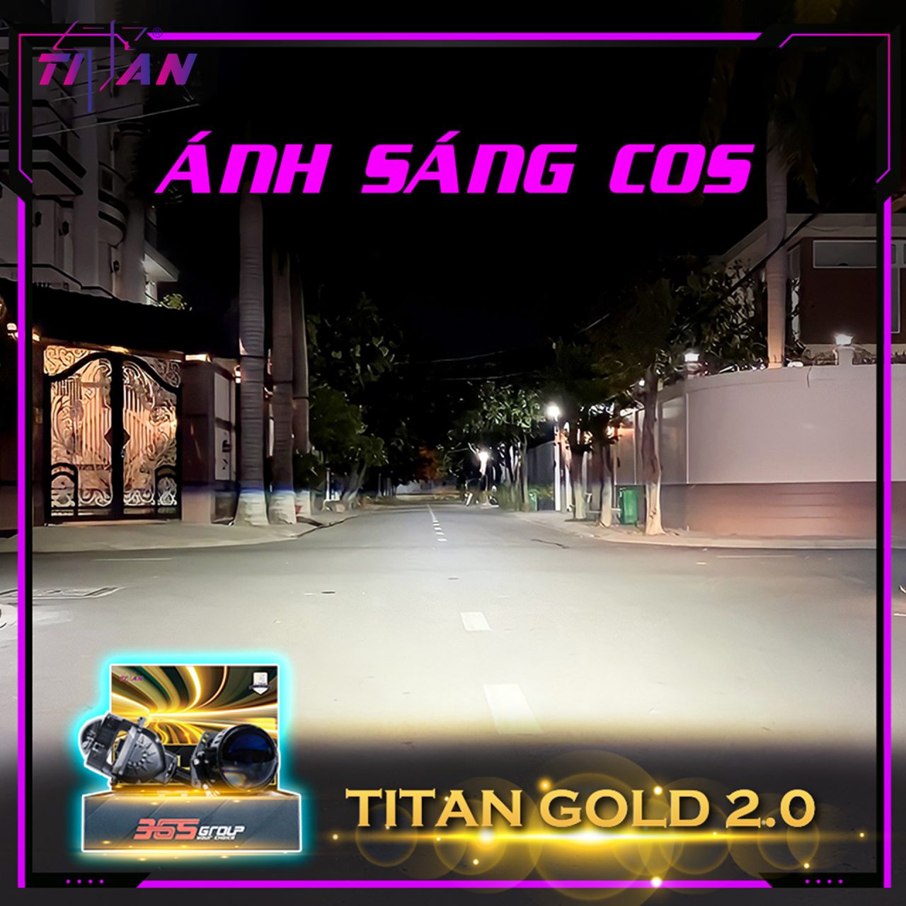BI LED TITAN GOLD 2.0 - Hình 1