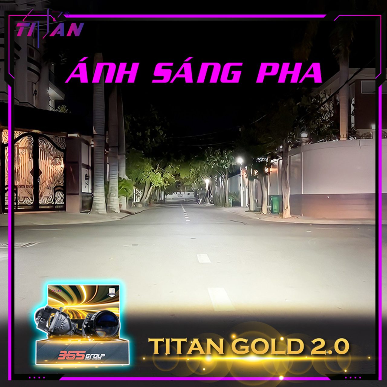 BI LED TITAN GOLD 2.0 - Hình 2