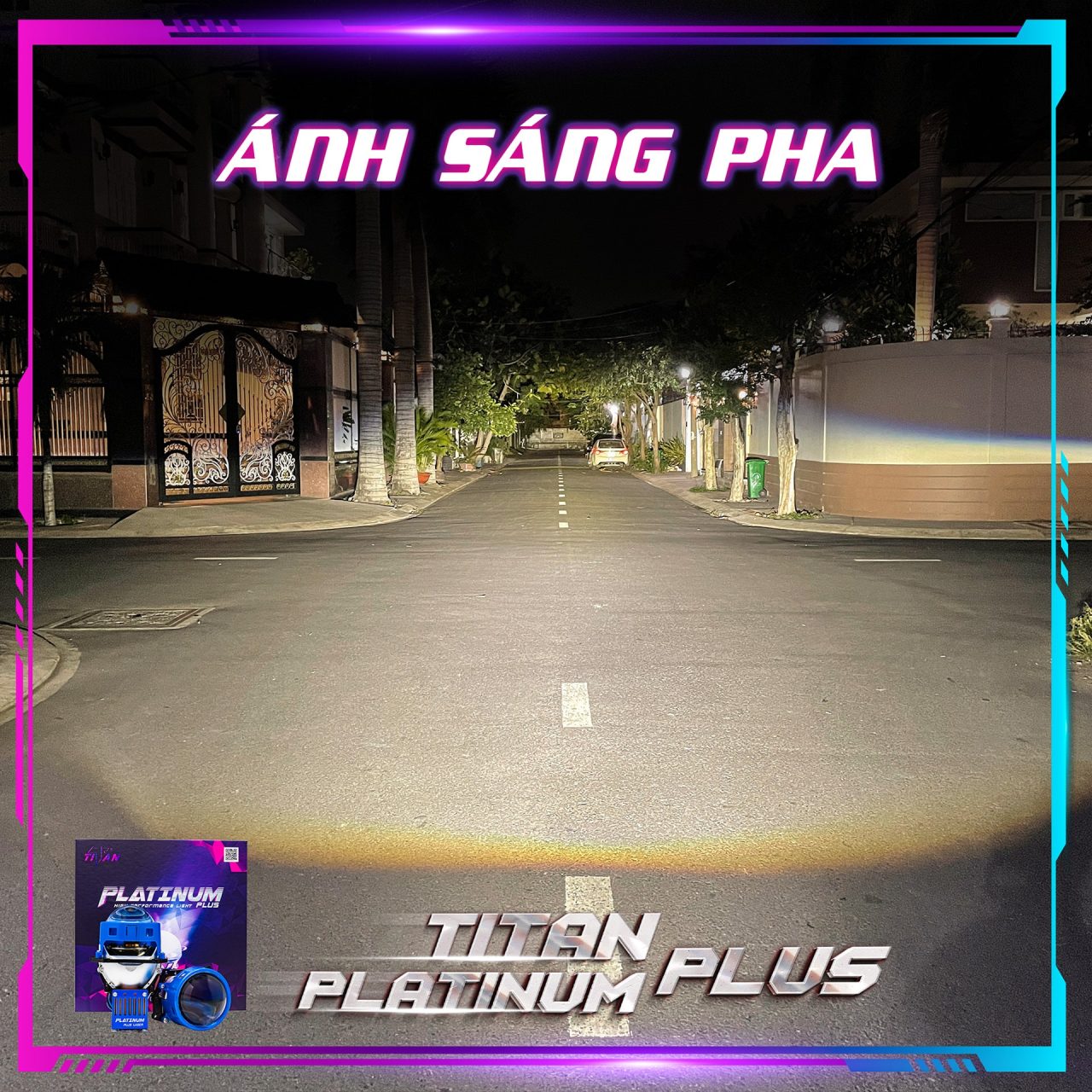 BI LASER TITAN PLATINUM PLUS NHIỆT MÀU 5000K - Hình 3