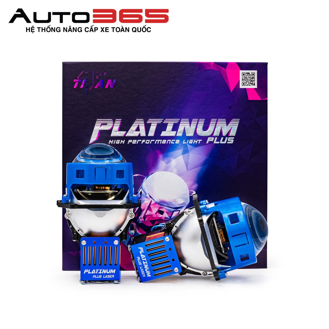 BI LASER TITAN PLATINUM PLUS NHIỆT MÀU 5000K - Hình 1