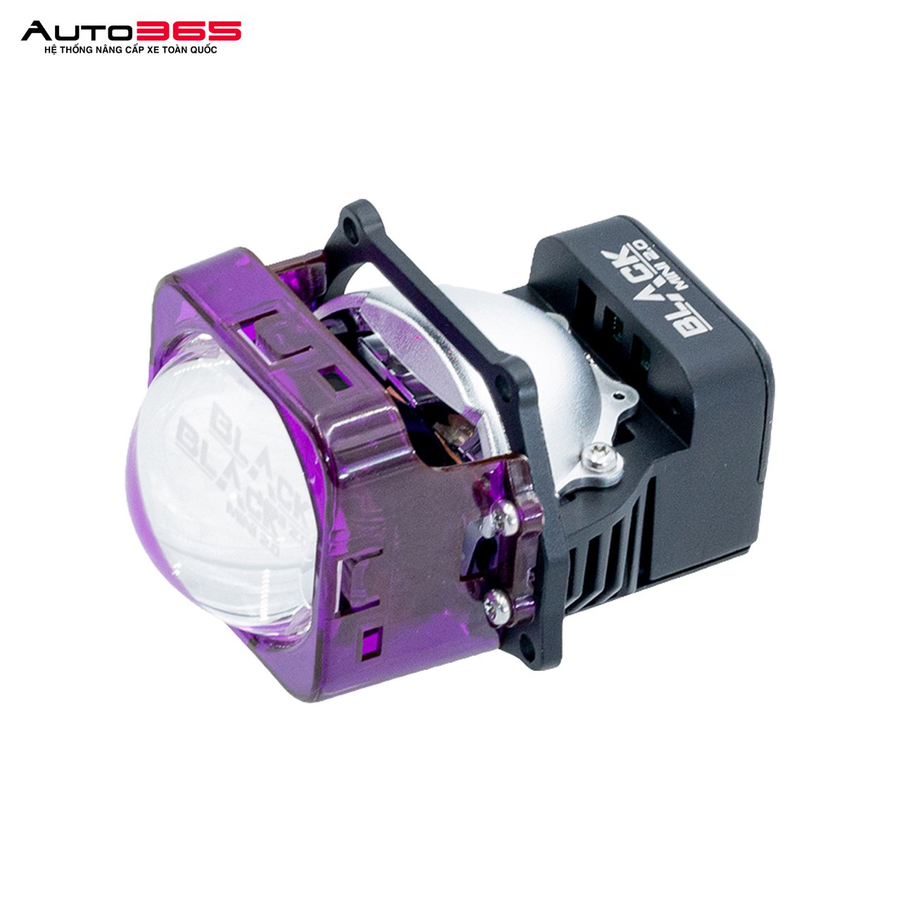 BI LED TITAN MOTO BLACK MINI 2.0 SQUARE - Hình 1