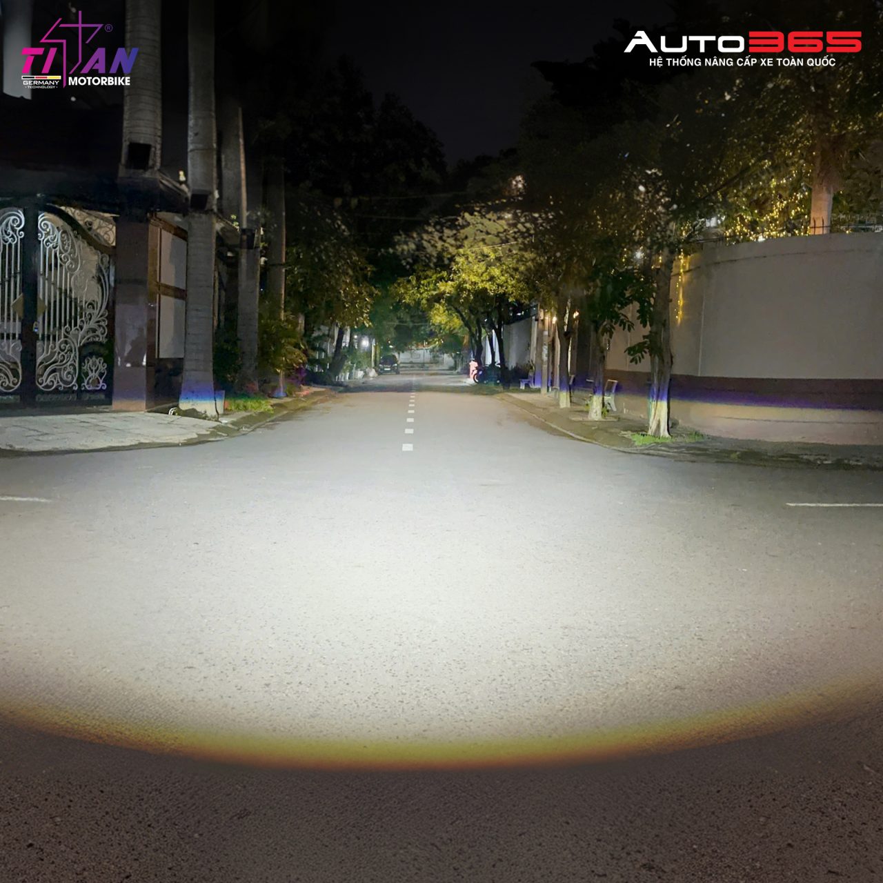 BI LED MINI TITAN MOTO F15 - Hình 9