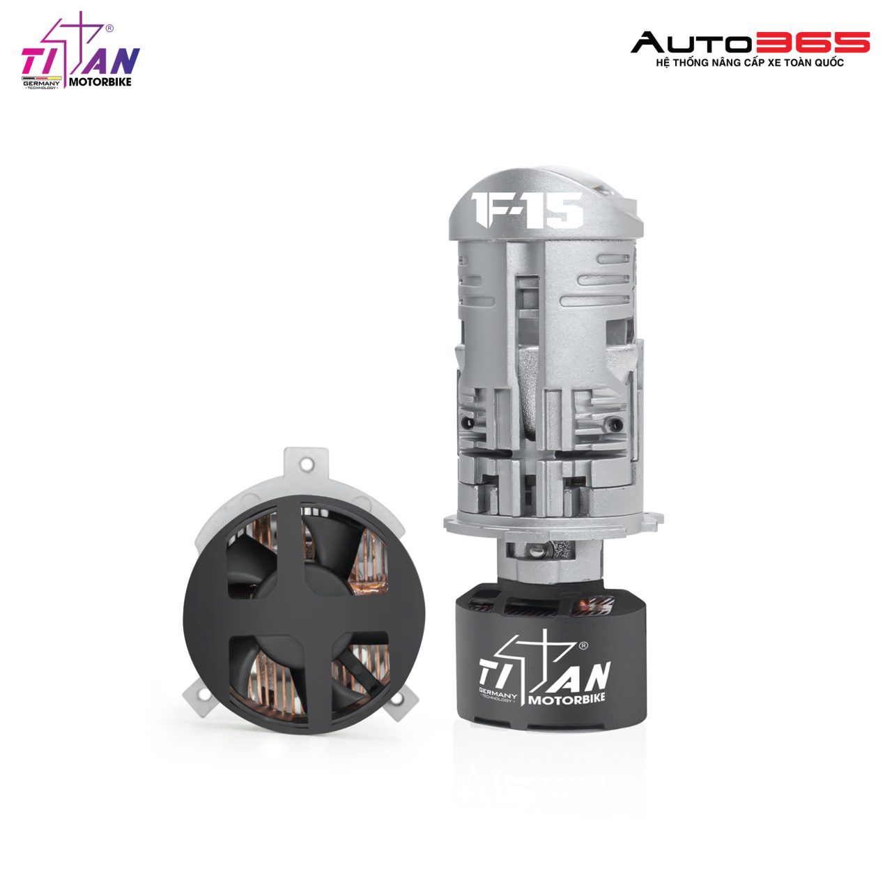 BI LED MINI TITAN MOTO F15 - Hình 6