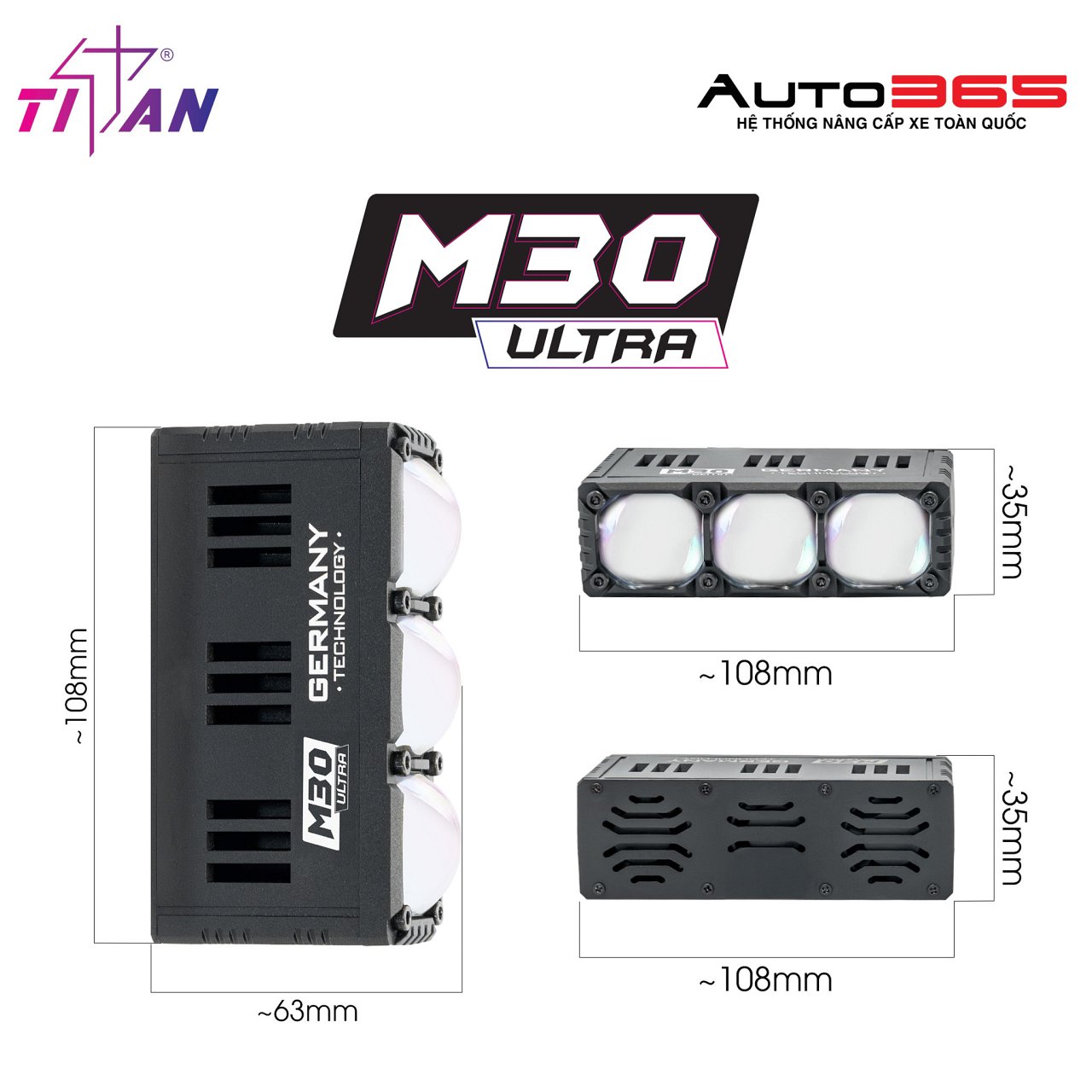 ĐÈN TRỢ SÁNG TITAN M30 ULTRA - Hình 8