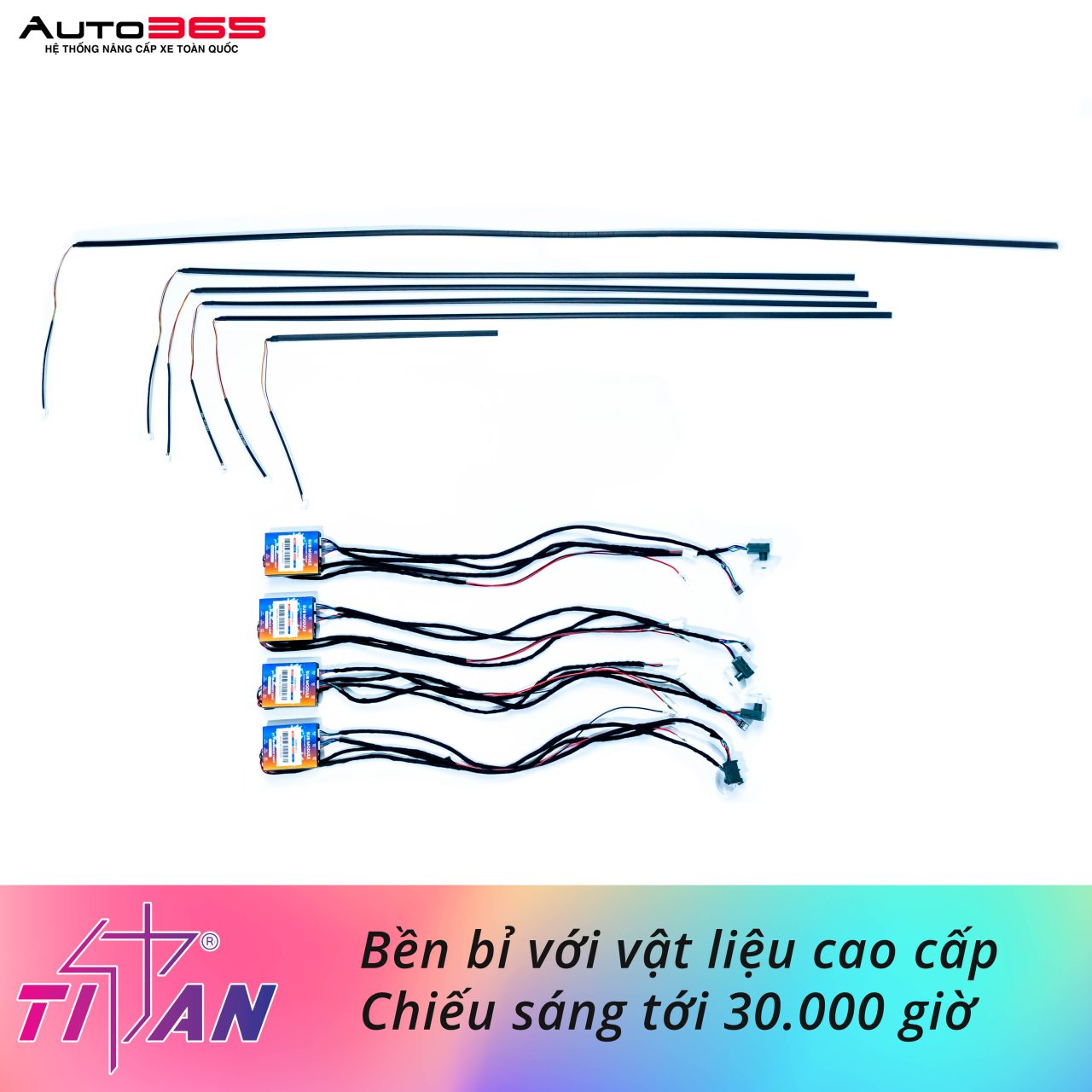 LED VIỀN NỘI THẤT TITAN ULTRA LIGHT - 22 IN 1 - Hình 4