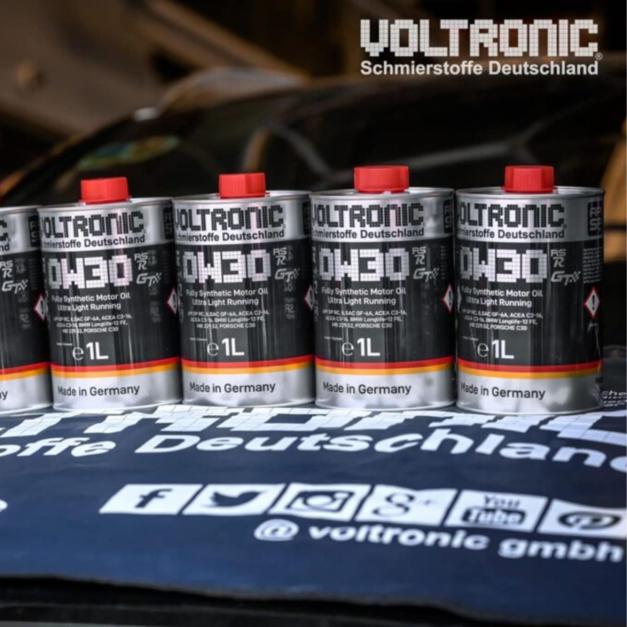 Nhớt Tổng Hợp Voltronic 0W30 Rs-R Fully Synthetic Motor Oil 1L - Hình 4
