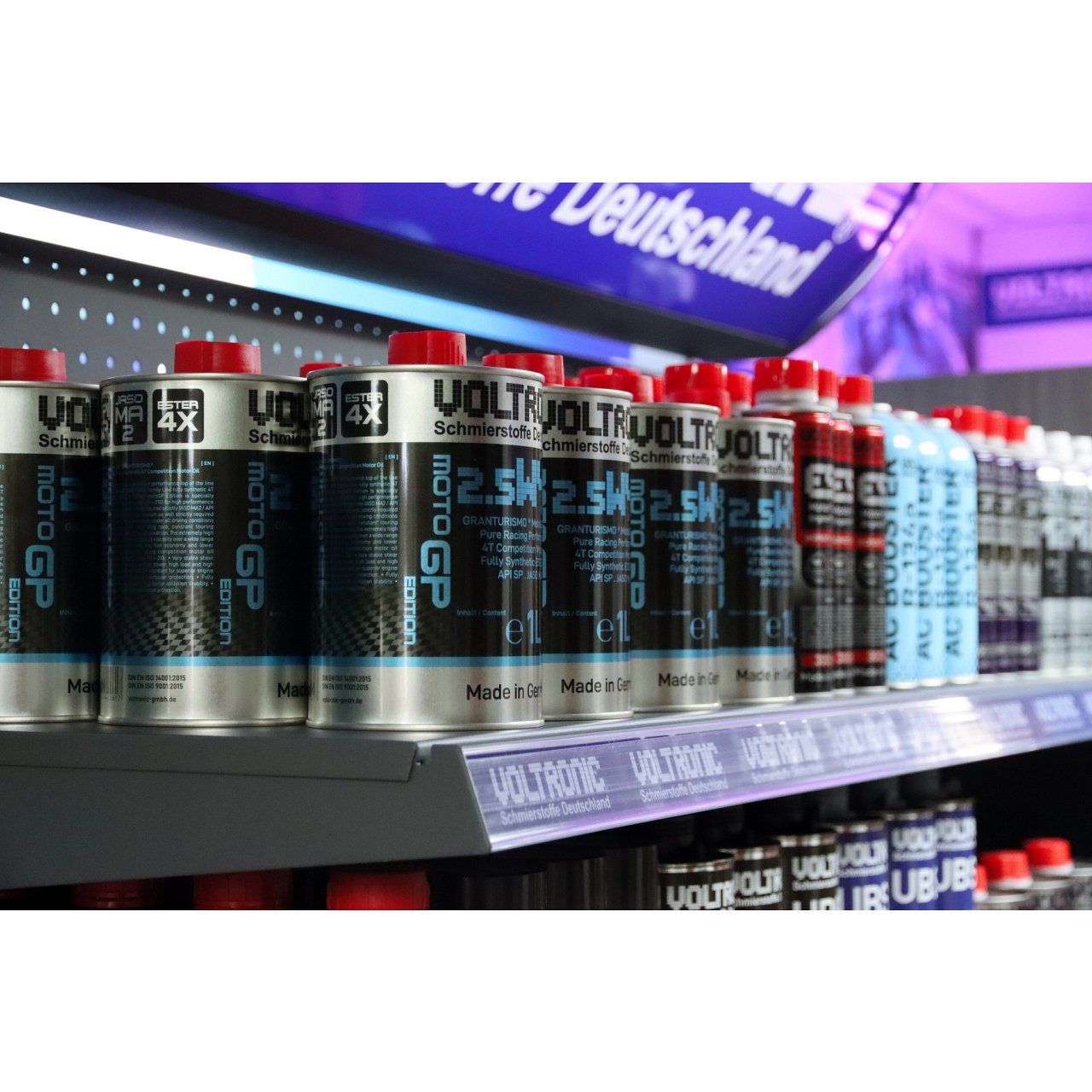 Nhớt Cao Cấp Voltronic 2.5W40 MotoGP Edition 1L - Hình 4