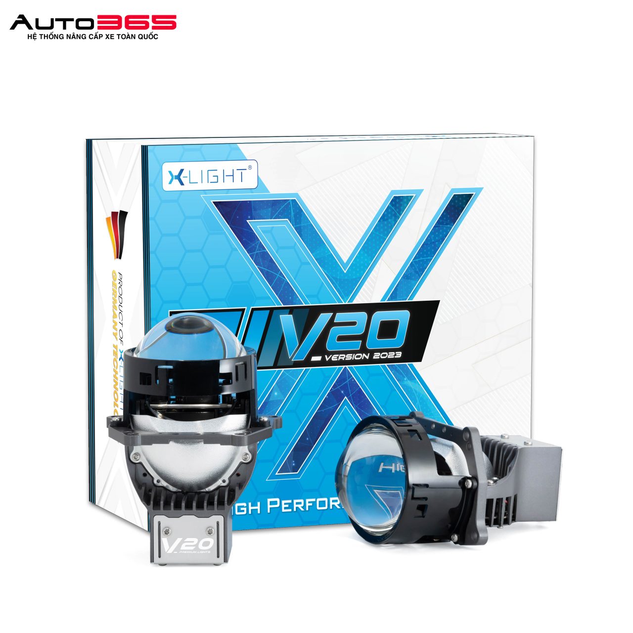 BI LED X-LIGHT V20 2023 9+1+1 (Hộp nguyên bản) - Hình 7