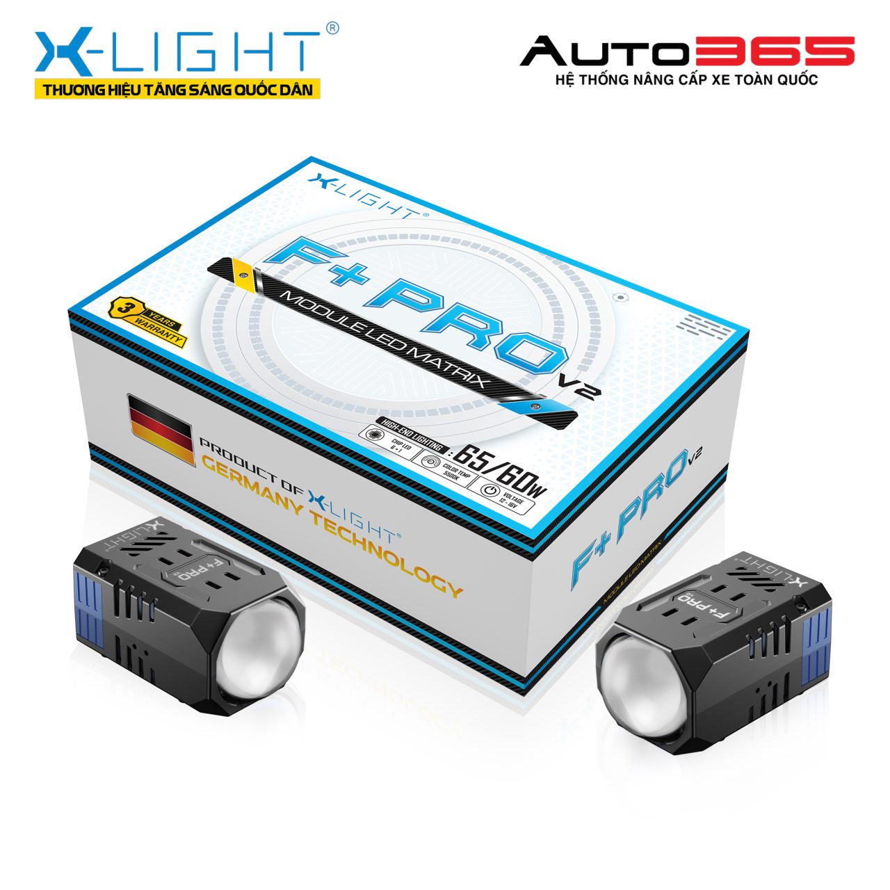 ĐÈN BI LED X-LIGHT F+ PRO V2 - Hình 1