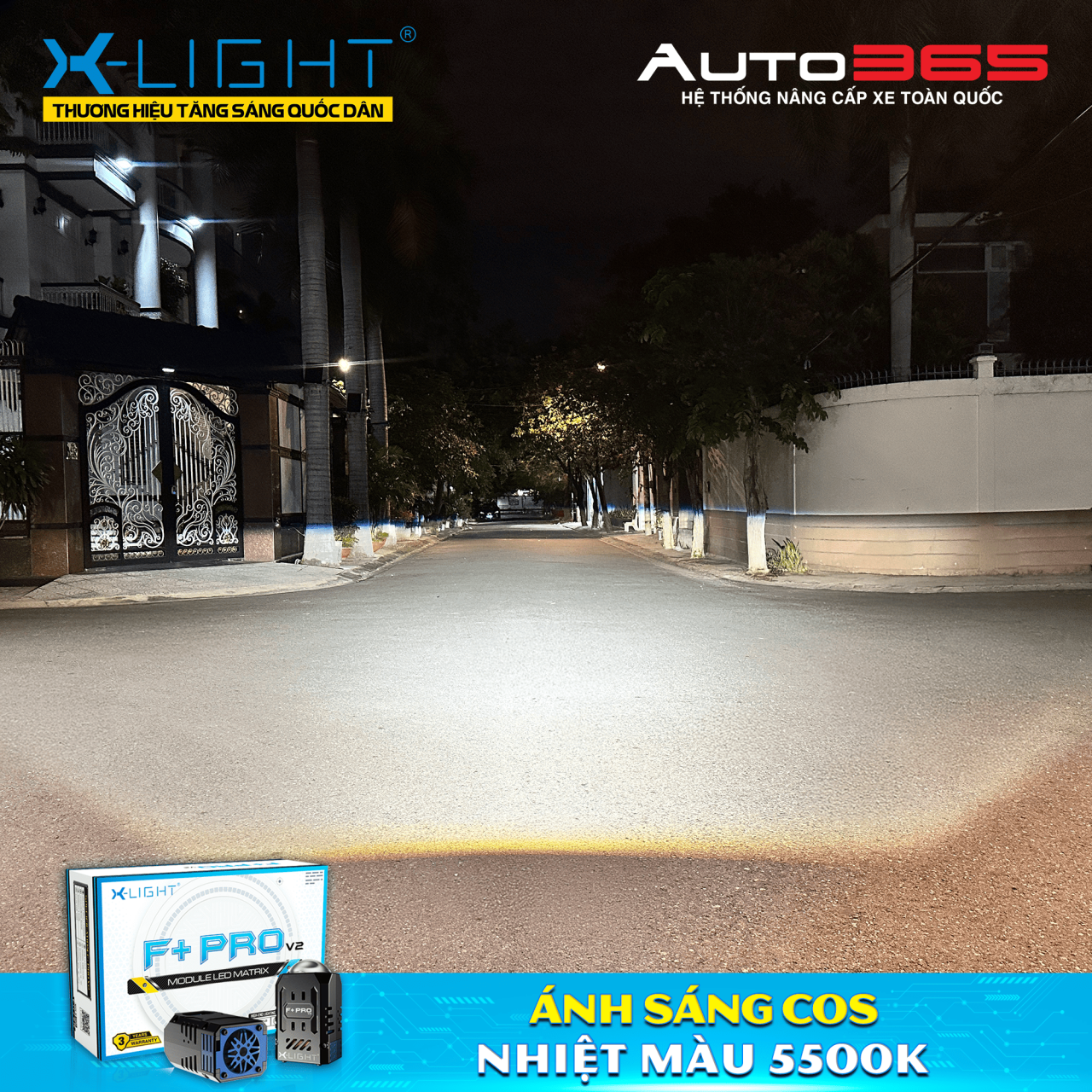 ĐÈN BI LED X-LIGHT F+ PRO V2 - Hình 4