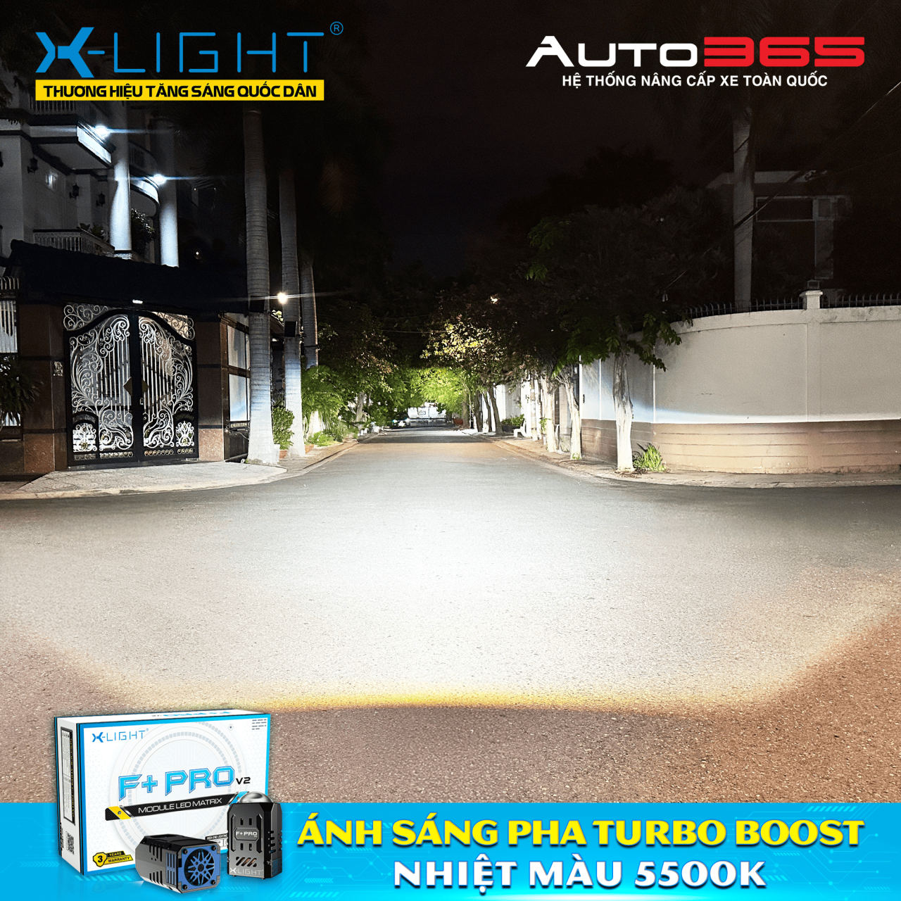 ĐÈN BI LED X-LIGHT F+ PRO V2 - Hình 5