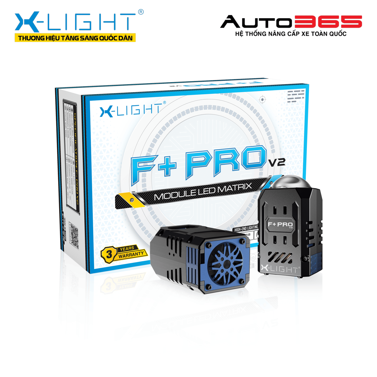 ĐÈN BI LED X-LIGHT F+ PRO V2 - Hình 2