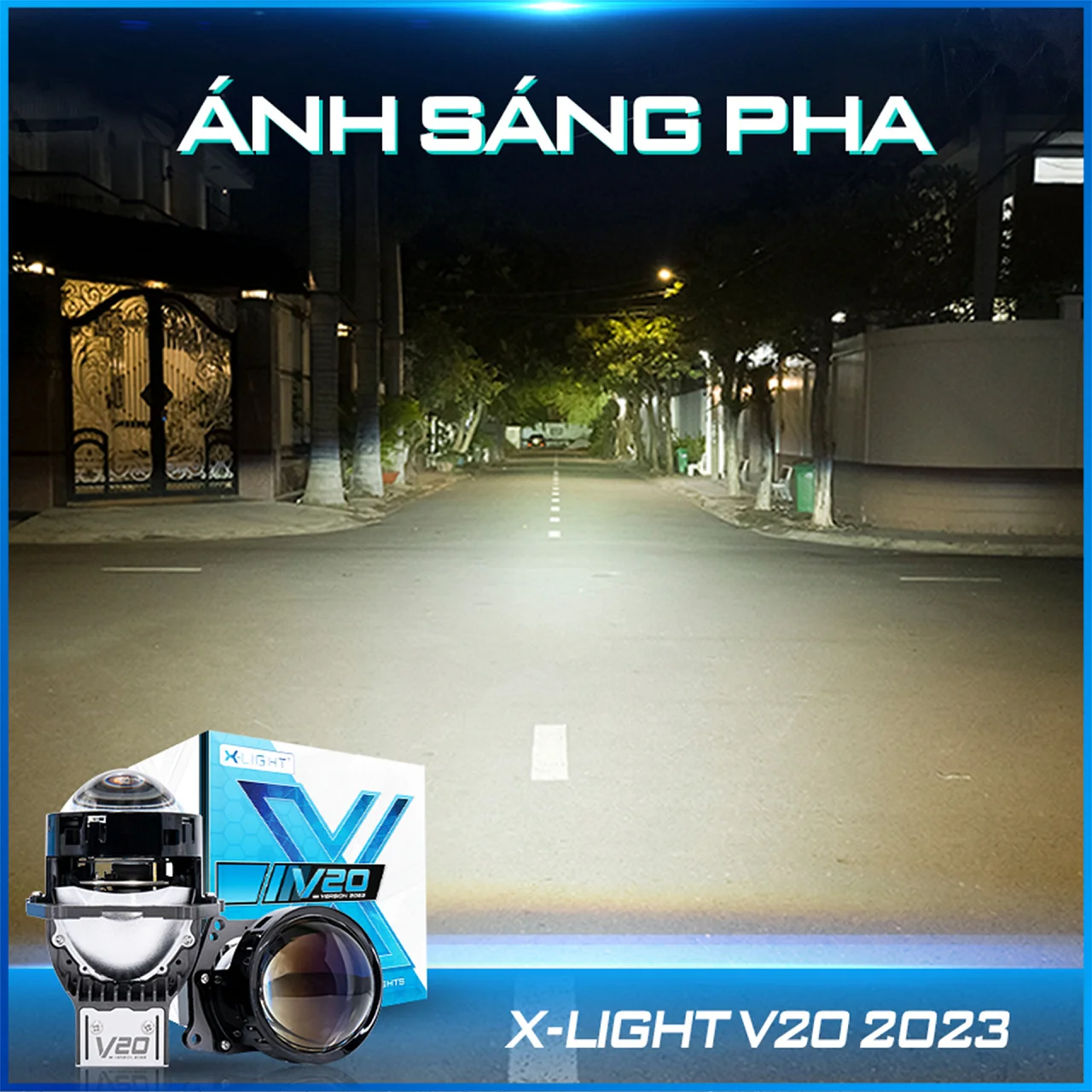 Bi LED X-Light V20 2023 nhiệt màu 5000K - Hình 2