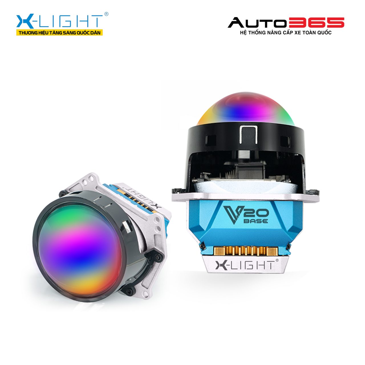 BI LED X-LIGHT V20 BASE 2025 - Hình 7