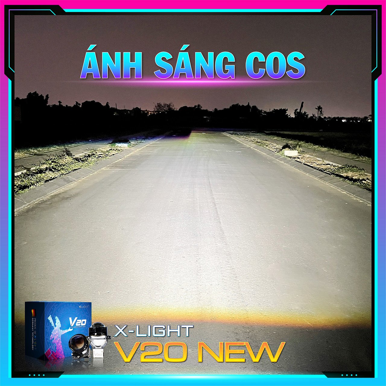BI LED X-LIGHT V20 NEW 2021 NHIỆT MÀU 5000K - Hình 1