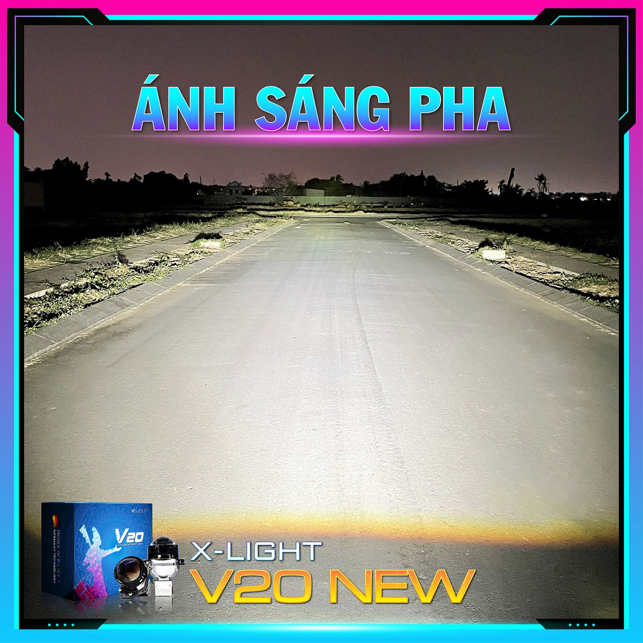 BI LED X-LIGHT V20 NEW 2021 NHIỆT MÀU 5000K - Hình 2
