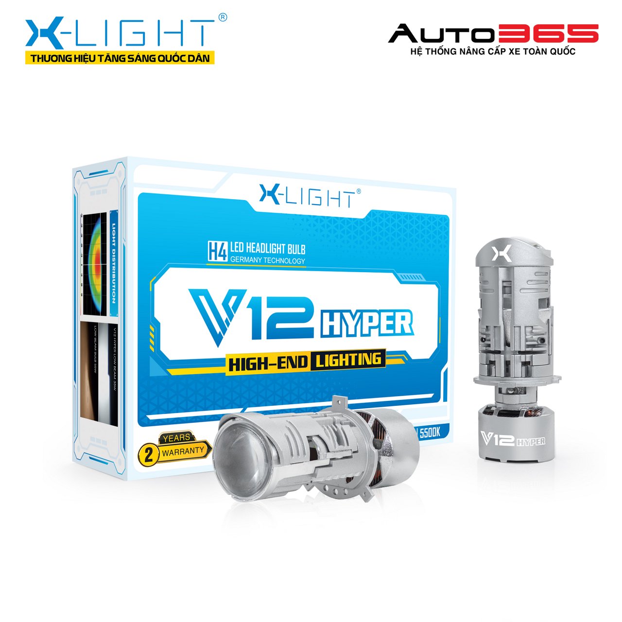 BI LED MINI X-LIGHT V12 HYPER - Hình 3