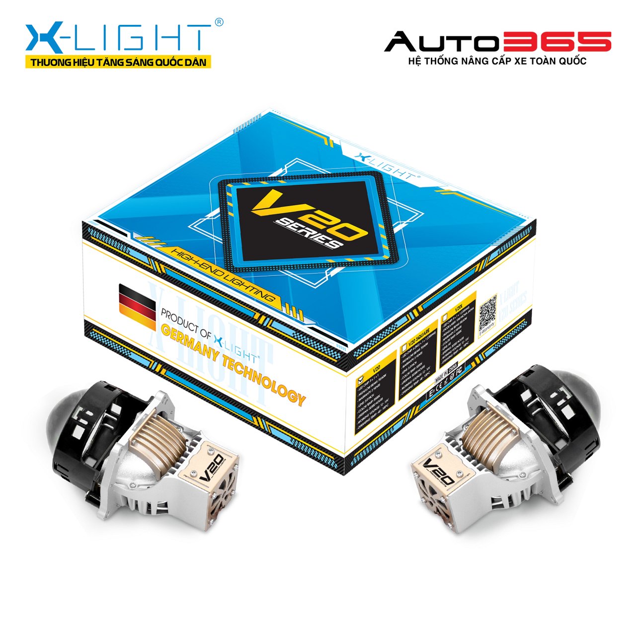BI LED X-LIGHT V20 - NEW 2025 - Hình 1