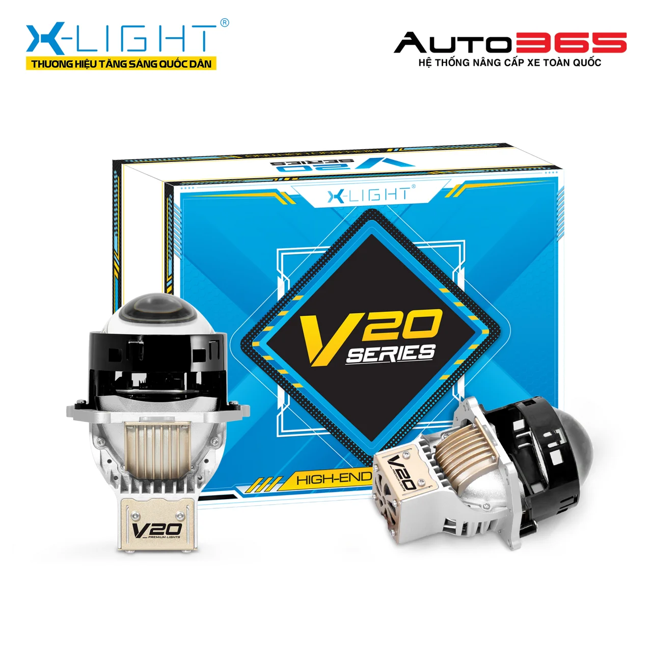 Bi LED X-Light V20 - New 2025 - Hình 2