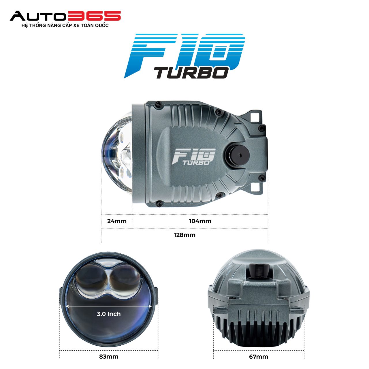 BI GẦM X-LIGHT F10 TURBO 24V - Hình 9