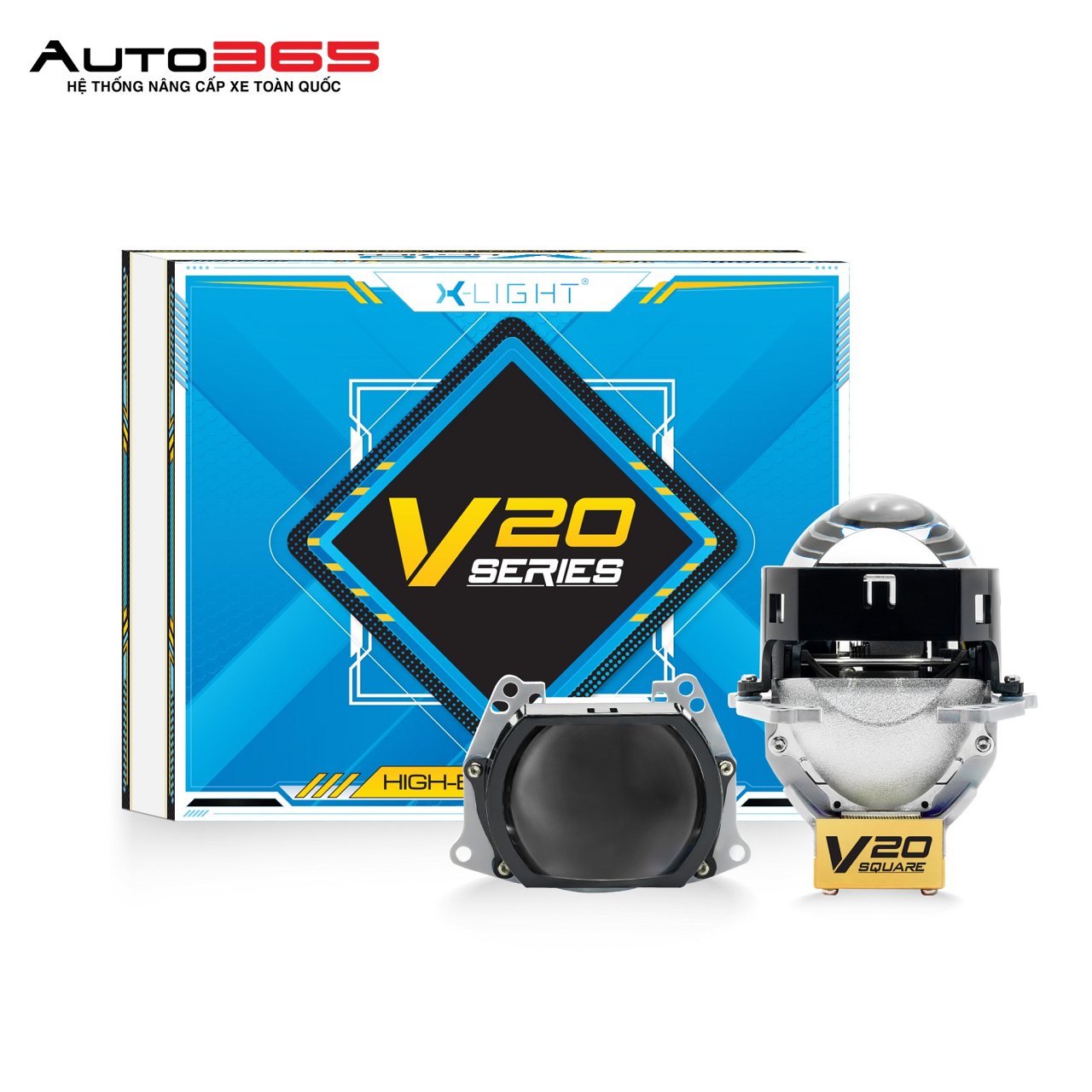 BI LED X-LIGHT V20 SQUARE - Hình 3