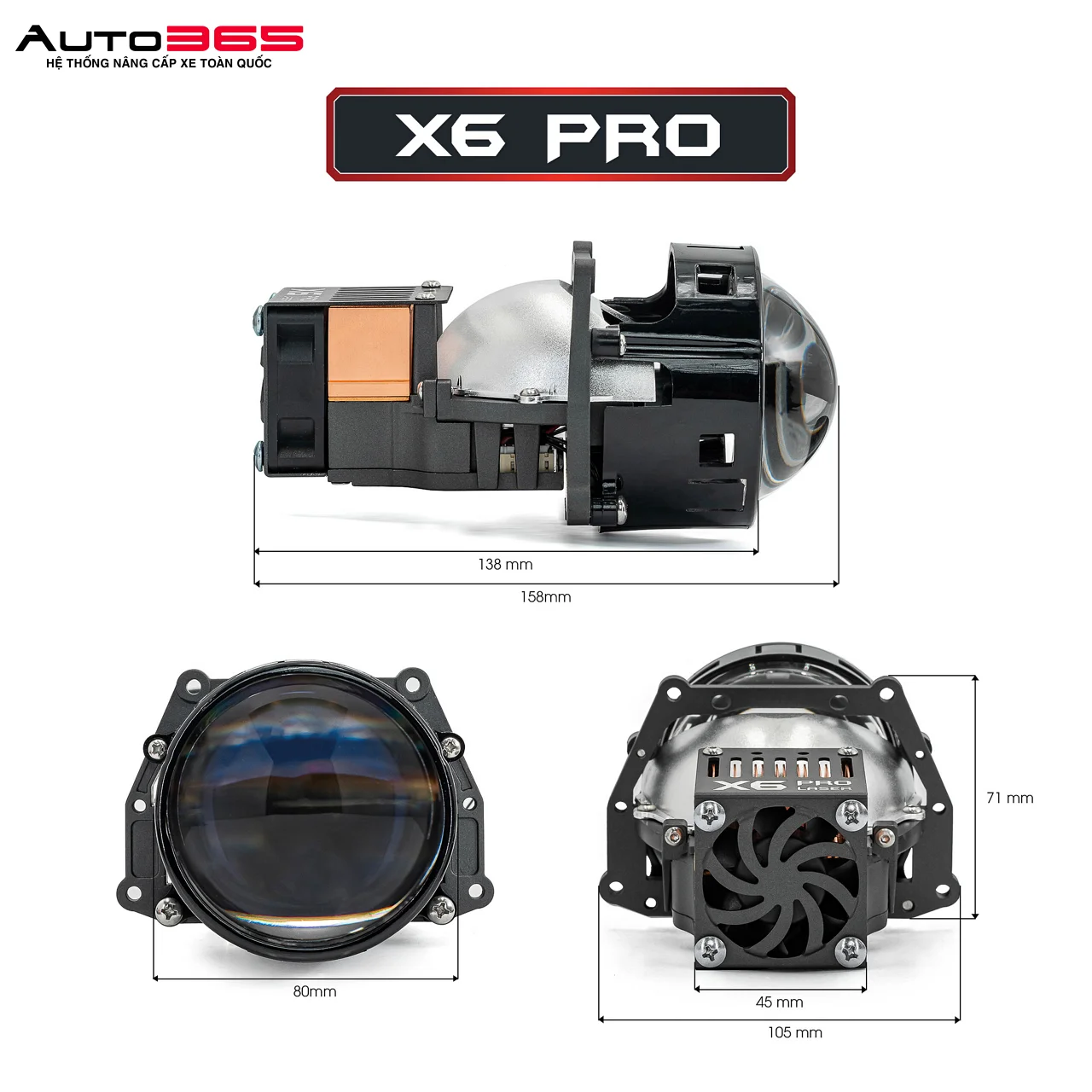 Bi Laser X-Light X6 Pro - Hình 5