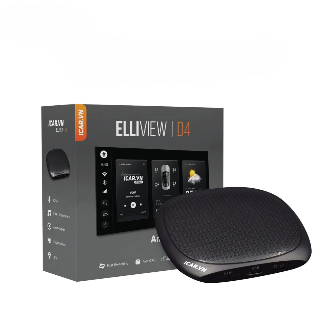ANDROID BOX ELLIVIEW D4 - Hình 1