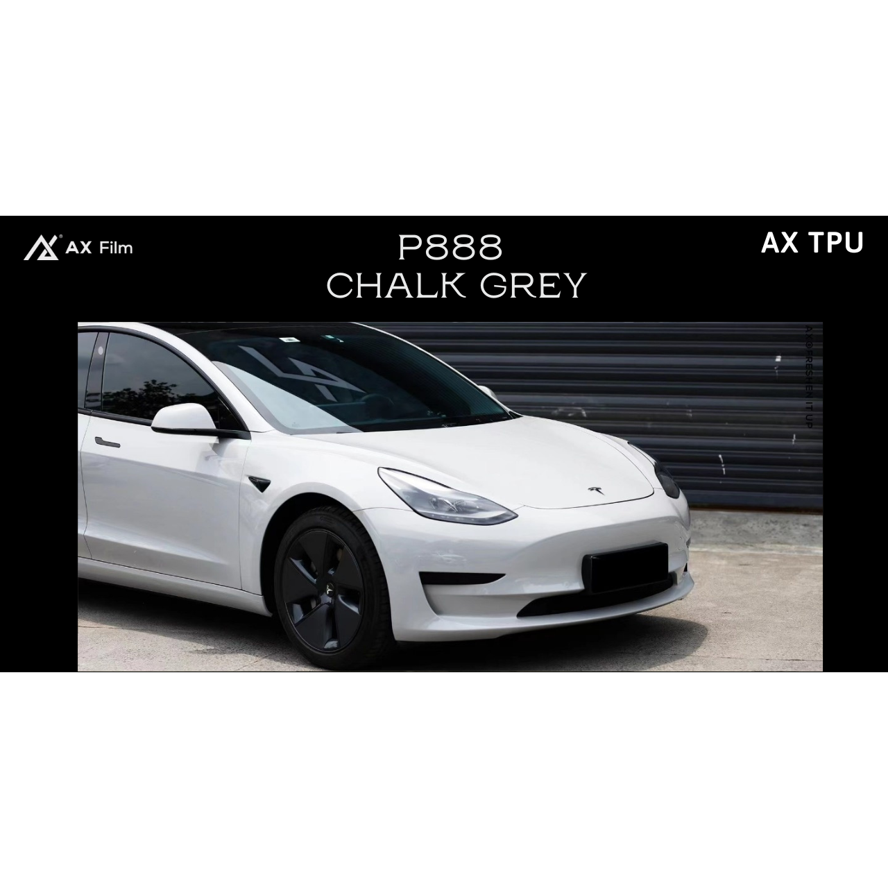 AX FILM TPU CHALK GREY - MÀU PHẤN XÁM - Hình 1