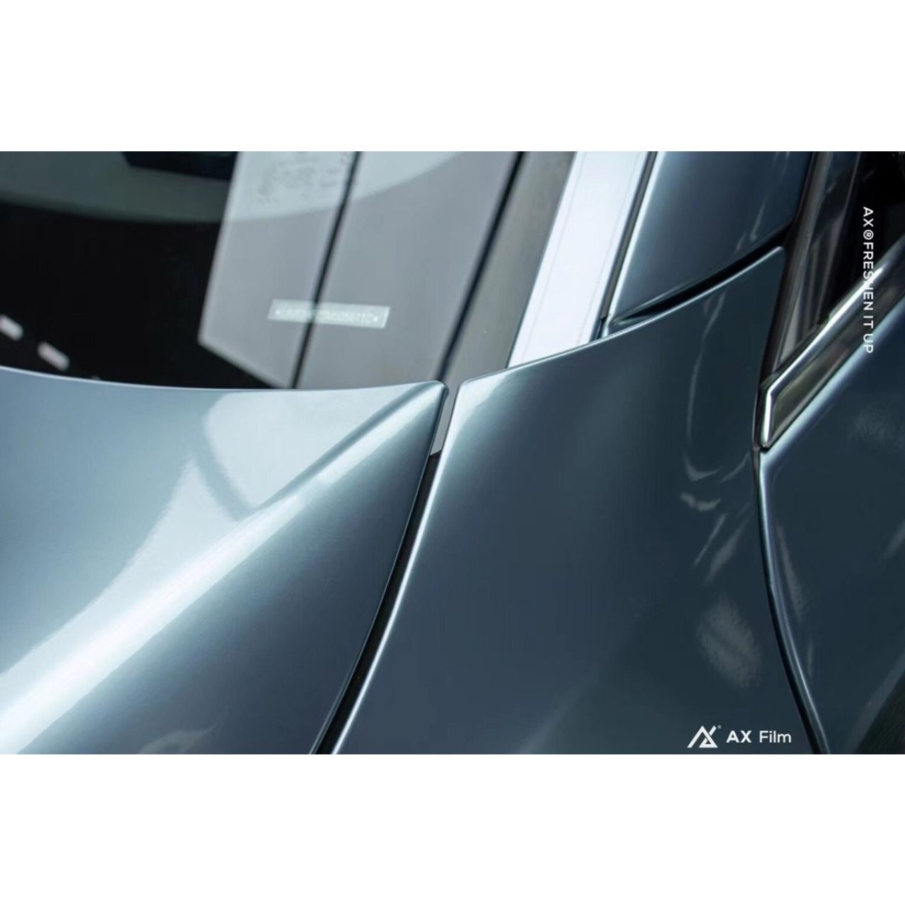 AX FILM TPU LIQUID METAL SOMATO BLUE - XANH SOMATO HIỆU ỨNG KIM LOẠI LỎNG - Hình 3