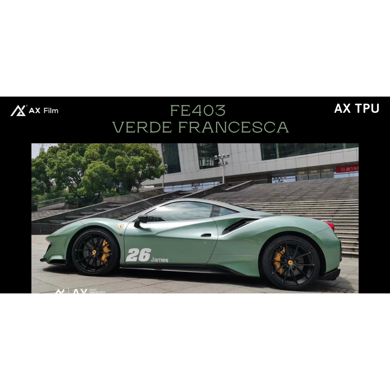 AX FILM TPU VERDE FRANCESCA - XANH FRANCESCA - Hình 1