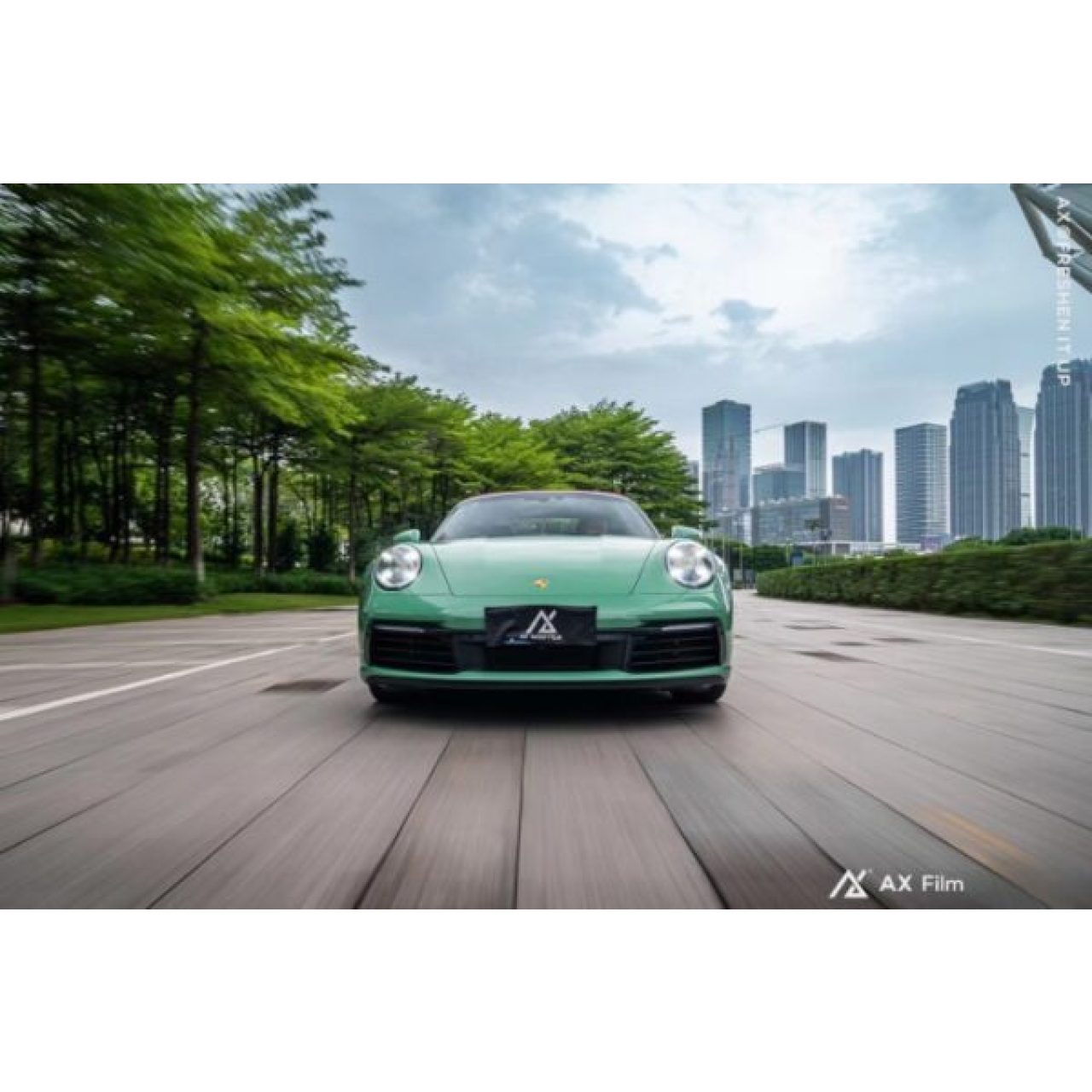 AX FLIM TPU AURATIUM GREEN - XANH VỎ CAM AURATIUM - Hình 5