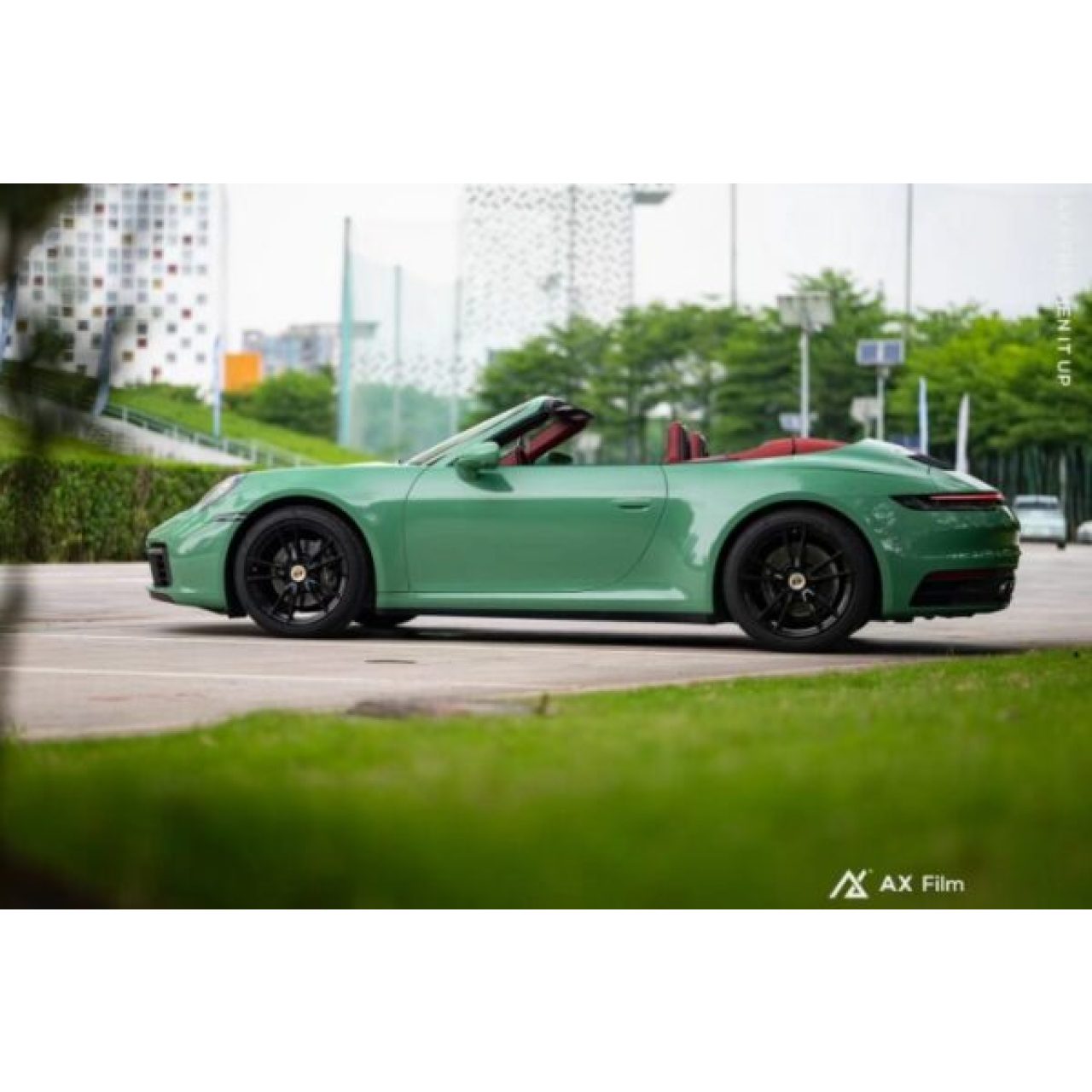 AX FLIM TPU AURATIUM GREEN - XANH VỎ CAM AURATIUM - Hình 4